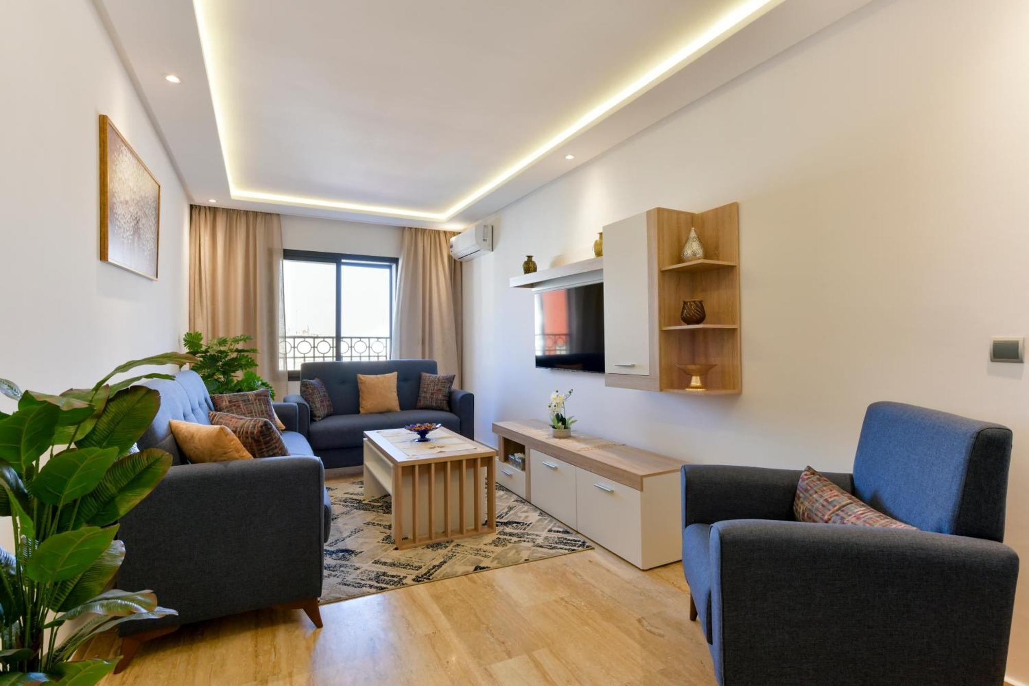 Appartement Charmant & Cozy - Centre Ville De Rabat Luaran gambar