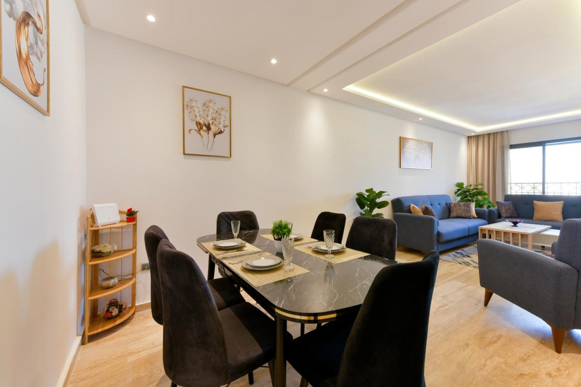 Appartement Charmant & Cozy - Centre Ville De Rabat Luaran gambar